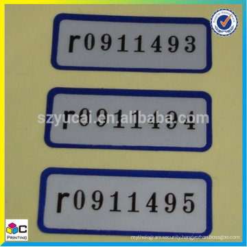 latest new model wholesale polyester panel labels